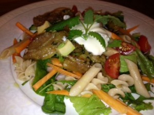 Kalkunfilet m basilikum og sitronmelisse