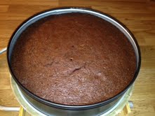 sjokolade- og rødbetekake